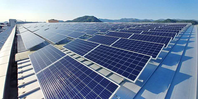 Flachdach-Dreieckhalterung für Solarmontage