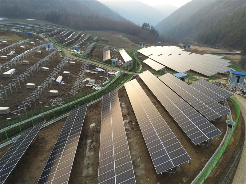 Pfahl-Bodenmontagesystem
