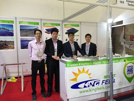 die green expo 2015 in mexiko-stadt – kingfeels stand nr.:109
