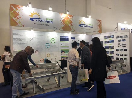 kingfeels energy auf der intersolar south america 2019
