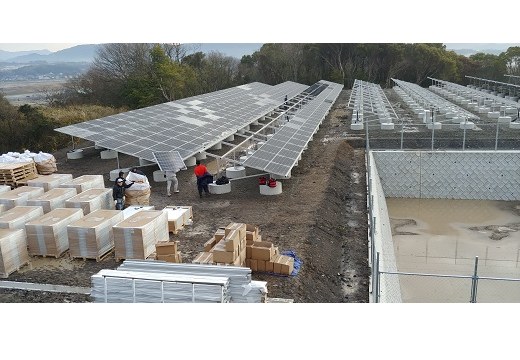 Solarpanel Bodenmontagesysteme Japan 2.3MW